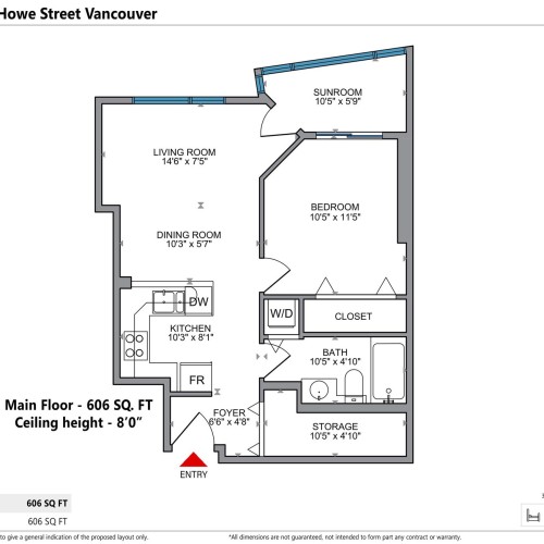 Photo 2 at 711 - 1189 Howe Street, Downtown VW, Vancouver West